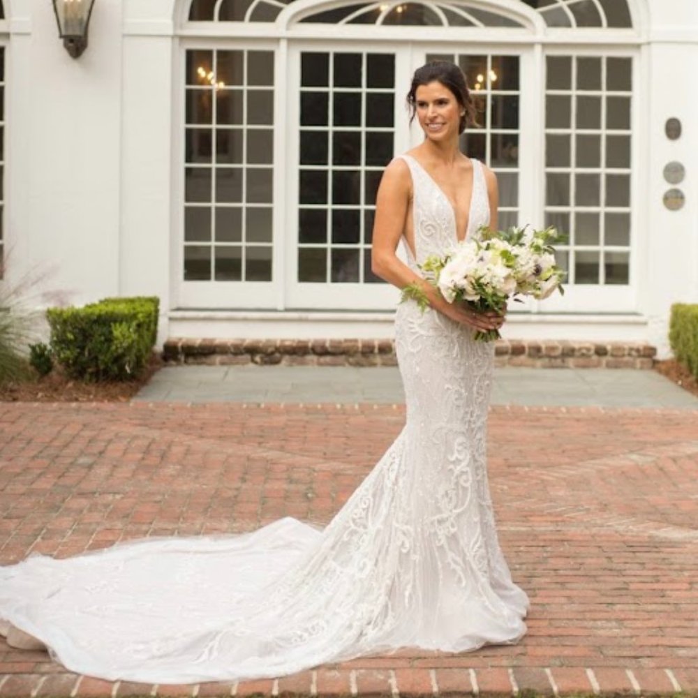 CLEANED Ines di Santo Eleanora, Soft Nude, Size 8